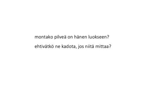 Kuva jossa on lauseita