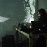 Rusne Ivanauskyte performing at Titanik A.i.R. Studio